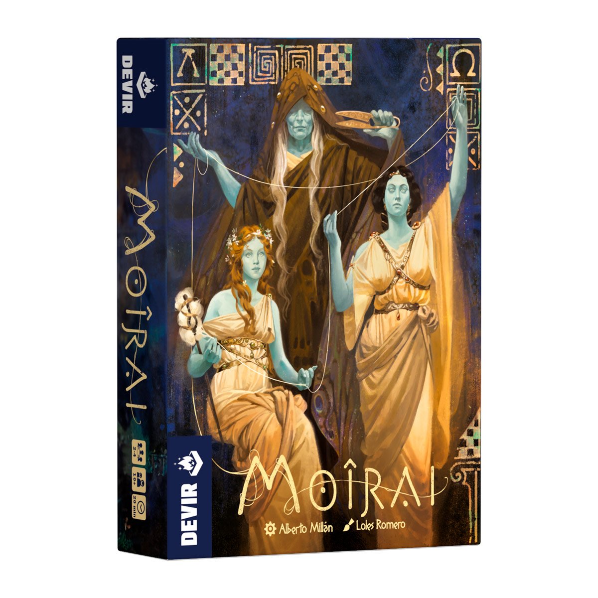 ALC_Stronghold's tweet photo. #Moirai una de les #novetats de @DevirCat és obra del nostre estimat @almillan 😍
Si voleu descobrir aquesta meravella de joc de construcció de patrons, us esperem al #EpicDay el 31/5...
- A #NovetatsEditorials
- Com a #torneig!
https://t.co/XXwABPmWm7 https://t.co/YYBZPOE7Mg