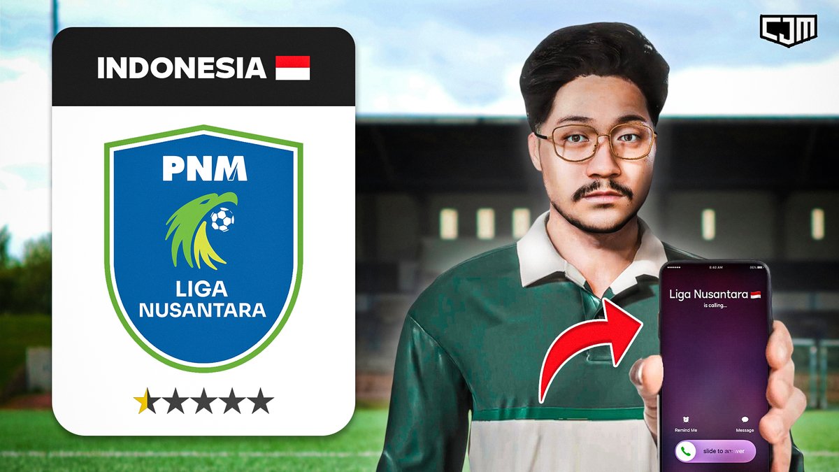 Divisi Tiga Liga Indonesia di FC 25 🇮🇩

🔗 youtu.be/FEpAuNndYnk

PNM Liga Nusantara adalah liga semi-pro divisi ketiga di Indonesia. Dengan tambahan mod ILM, kompetisi ini tersedia di Career Mode EA Sports FC 25 lengkap dengan struktur liga sesuai real life dan 15 timnya.