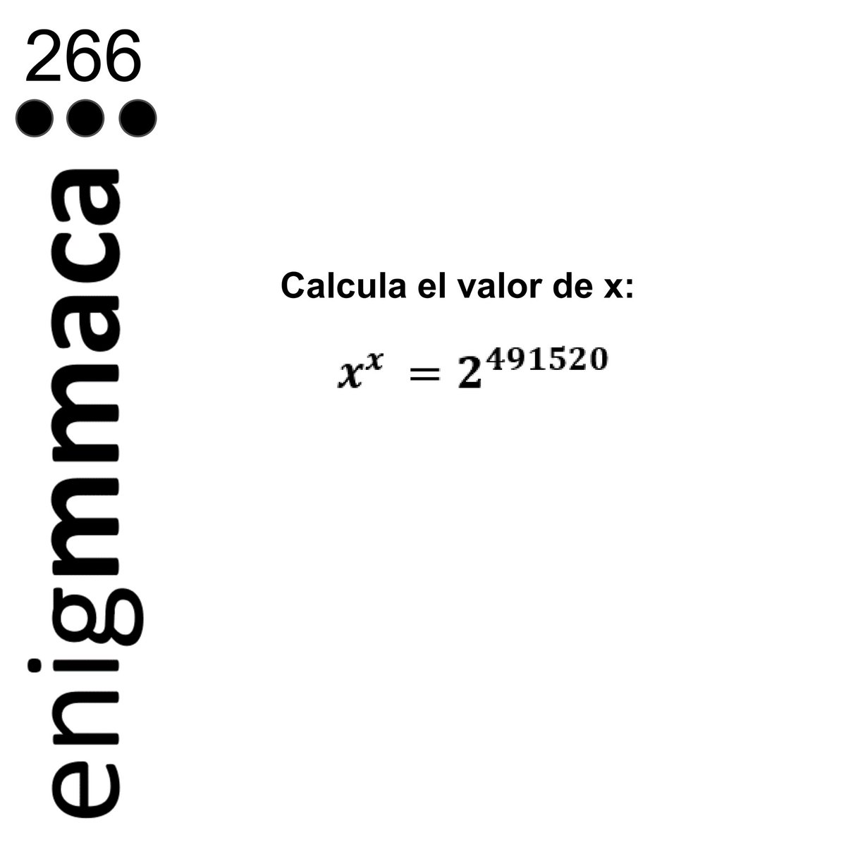 Posat a prova …i troba la solució del 2n #enigmmaca del mes de maig 

#repte #enigma #266 #numèric #càlcul #maths