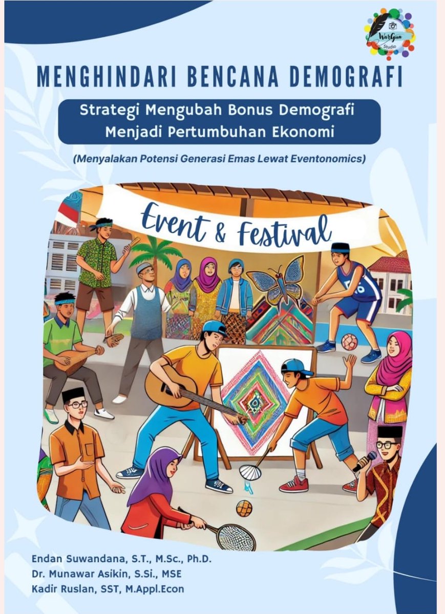 KadirRuslan's tweet photo. Ekonomi kita sangat dipengaruhi oleh konsumsi domestik. Ekonomi berbasis event menjadi sangat penting dalam mendorong pertumbuhan ekonomi. Ia juga bisa menjadi jalan untuk mengoptimalkan bonus demografi yang sedang kita nikmati.
https://t.co/8yYvzNkNfM
Password: Eventonomics https://t.co/vDDxSRpYqV