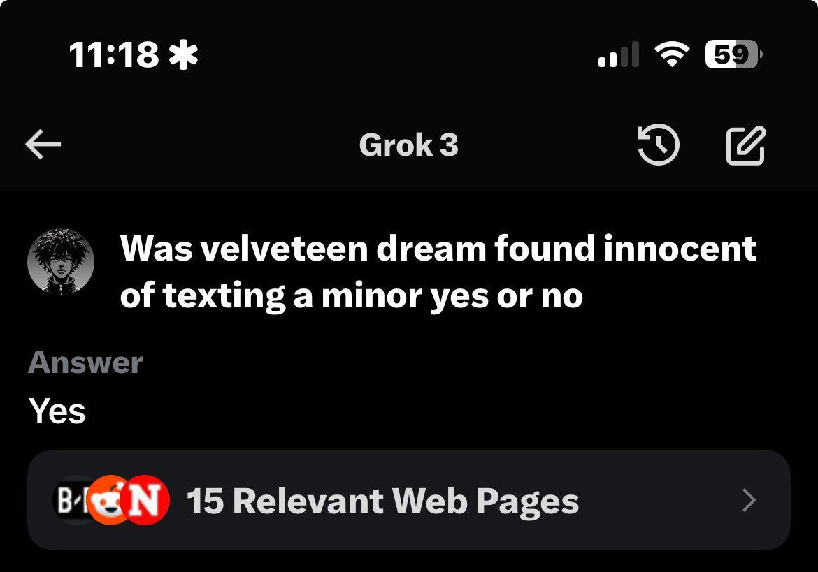 So now we lying on an innocent man? Grok is an AI, smarter than both of us. Go cry into a pillow 🐱ssy