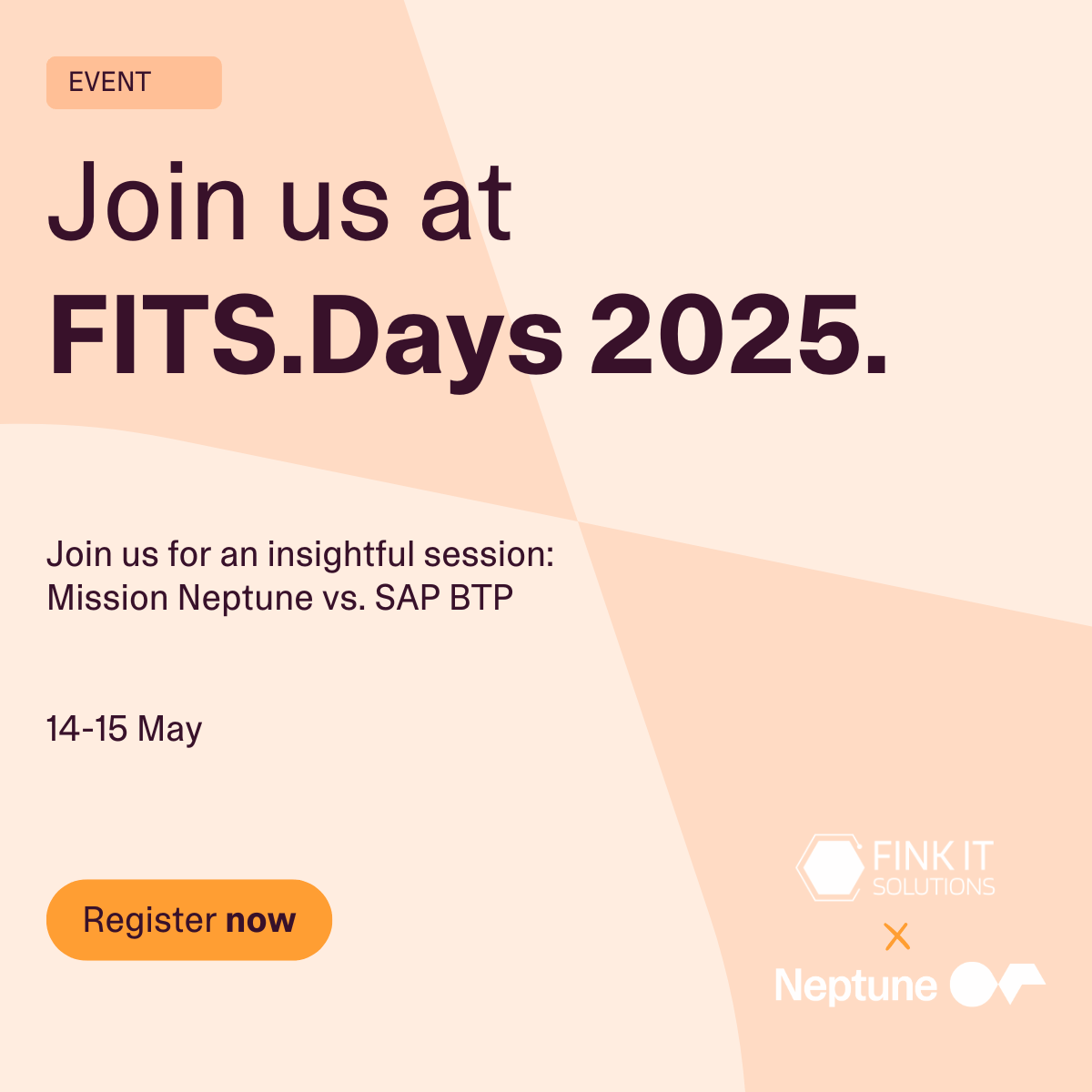 Join us at FITS.Days. In our session "Mission Neptune vs. SAP BTP – competition or dream team?", we'll explore how low-code and SAP BTP can complement each other to drive smarter, faster enterprise innovation.
#NeptuneDXP #FITSdays #SAPBTP #LowCode #SAP
okt.to/FCiBaS