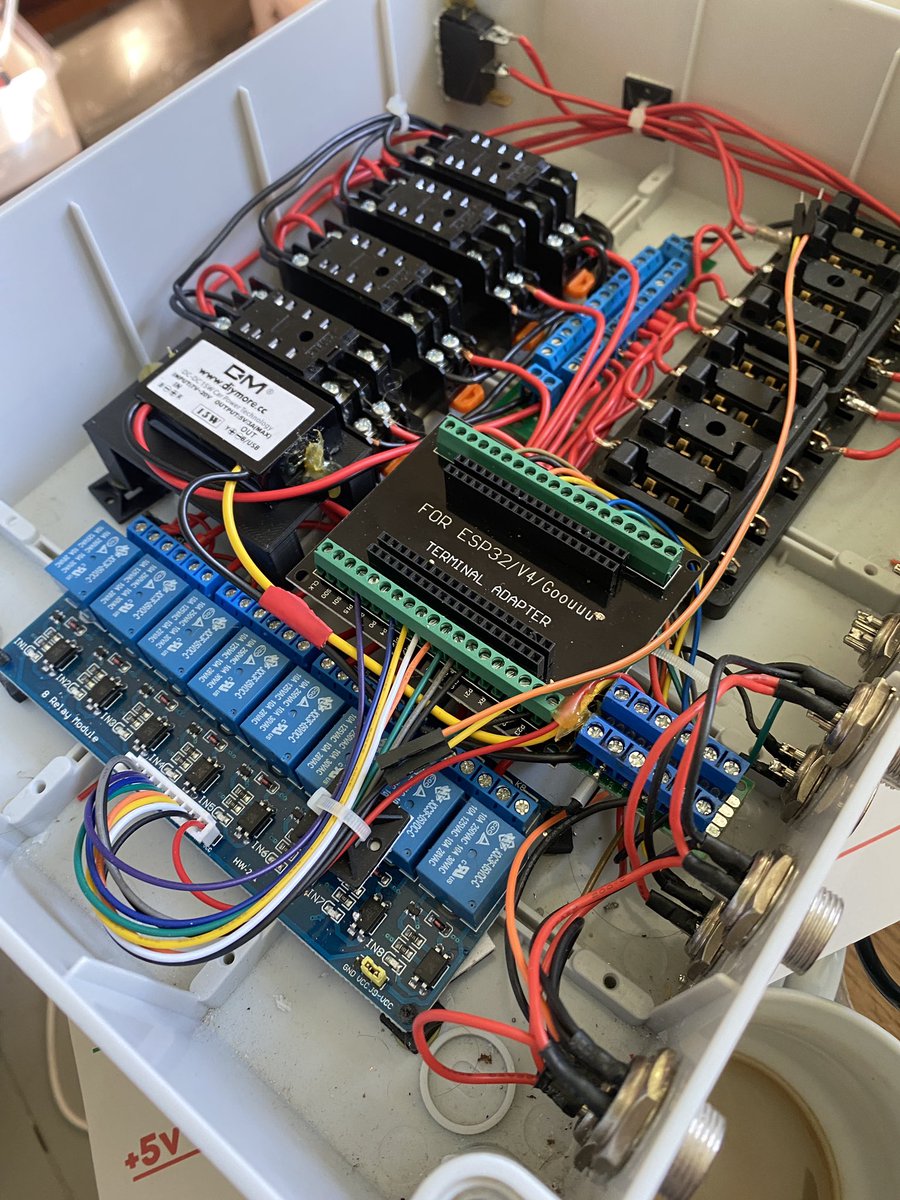 New control panel for the greenhouse is looking real nice. A lot of pre planning this time is paying off.