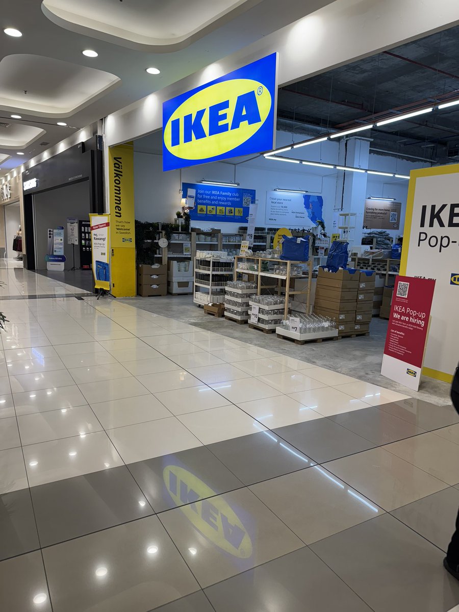 Wow Aeon Rawang pun dh buka Ikea sekarang

Not bad