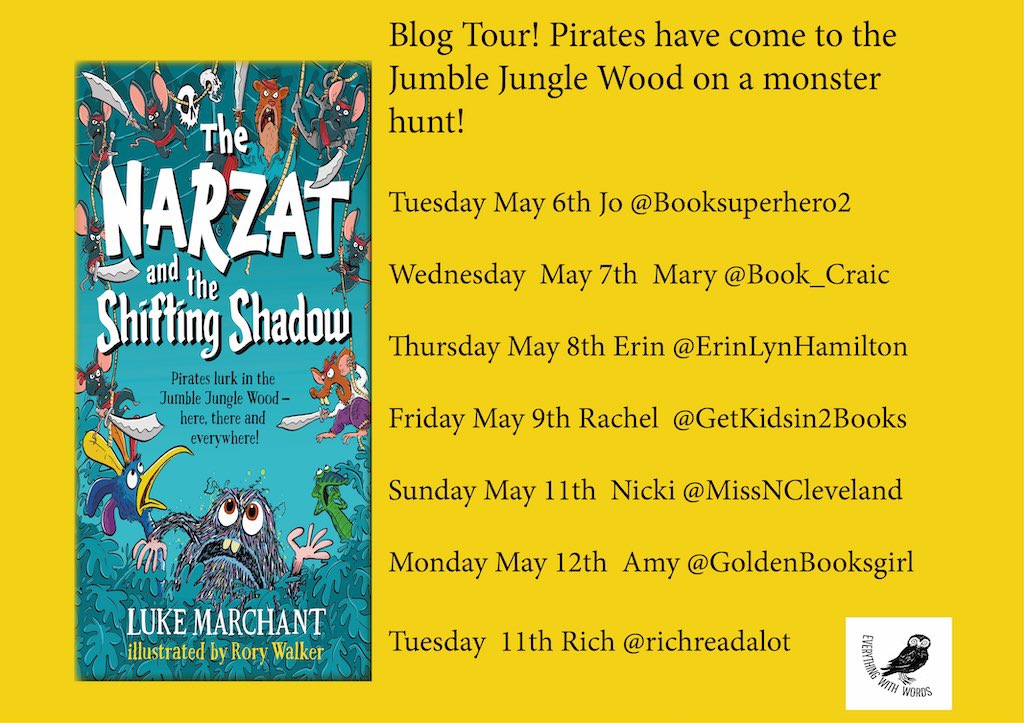 @ErinLynHamilton (@erinlynhamilton) on Twitter photo It’s my stop on the blog tour for The Narzat and the Shifting Shadow by Luke Marchant! <a href="/EveryWithWords/">Mikka @ Everything With Words</a>
Check out his guest posts along the tour- today is all about the Jumble Jungle Wood! It’s my stop on the blog tour for The Narzat and the Shifting Shadow by Luke Marchant! <a href="/EveryWithWords/">Mikka @ Everything With Words</a>
Check out his guest posts along the tour- today is all about the Jumble Jungle Wood!