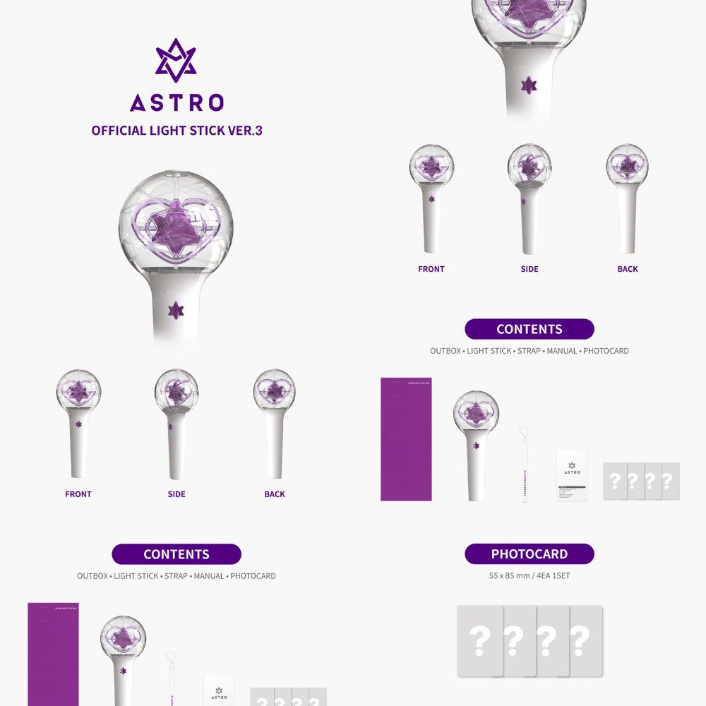 PO ASTRO - Official Lightstick Ver.3
➖
🗓️Rilis: Juni 2025
❌Close PO: apabila SOLDOUT
💸Harga (est.) = 799k
✅DP via WA/WEB (50%) | SHOPEE (400k)
📍Medan, Jakarta

.wts wtb ls astro

#ASTRO #AROHA #lightstick