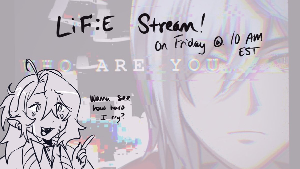 PenumbraVulpe's tweet photo. HELLO EVERYBAT!! I know I’ve been on hiatus, but I’ll be dreaming the Fuuchord’s fangame LiF:E on Friday @ 10 AM EST! 

A little hurah to those who put so much time and effort to making this as refined as it could before fuu’s graduation. https://t.co/NTR1xx7wIQ