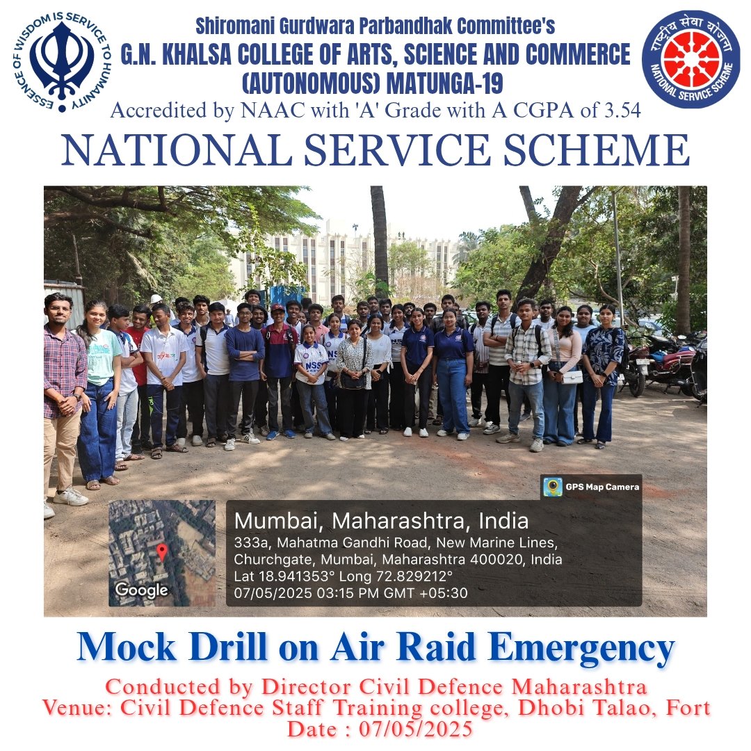 N.S.S UNIT OF GURU NANAK KHALSA COLLEGE tweet media