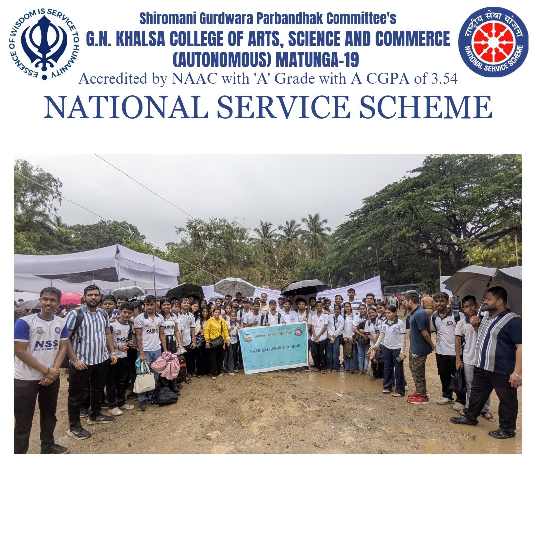 N.S.S UNIT OF GURU NANAK KHALSA COLLEGE tweet media