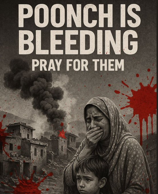 AmazingBharat47's tweet photo. Pakistan's cowardly attack on innocents in Poonch is a shameful act of terror.
The world must condemn their brutality and stand with the victims.
#JusticeForPoonch
#AlleyesonPoonch https://t.co/SSbe74eSad