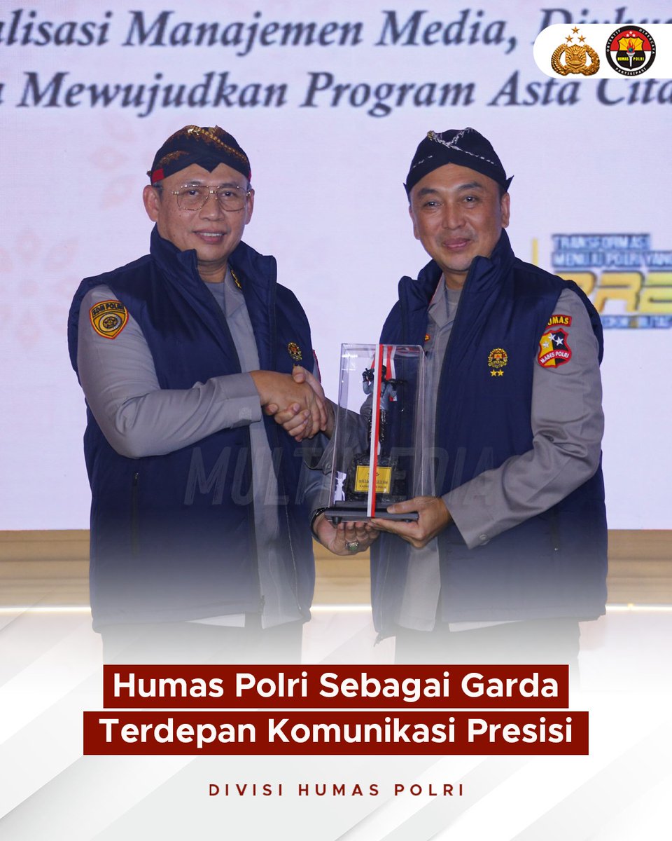 Humaspolreskota's tweet photo. #HumasPolriModern berkomitmen untuk selalu Adaptif Hadapi Tantangan di Dunia Digital, menjawab kebutuhan informasi cepat dan akurat. https://t.co/3dKjmtghLY
