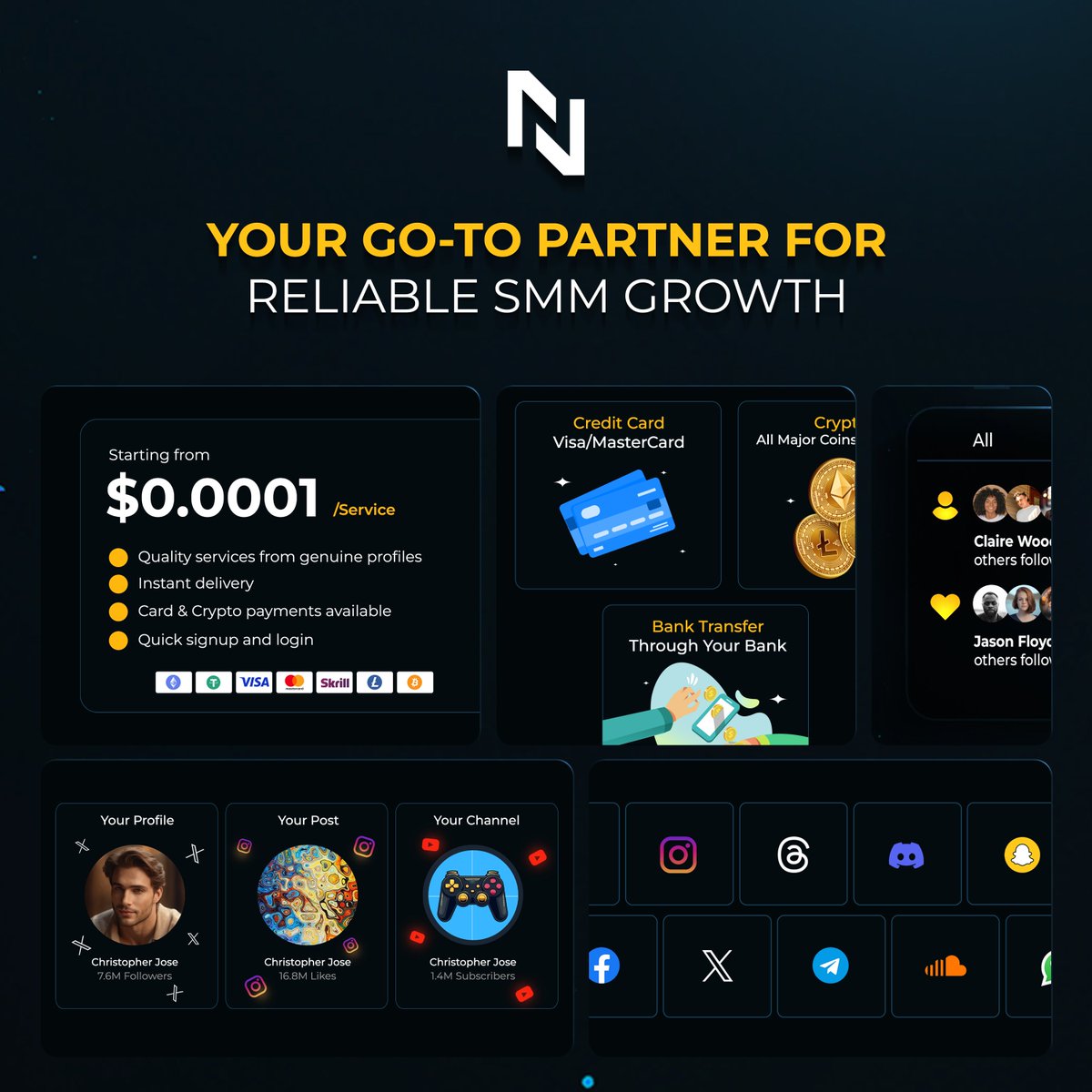 Naizop | Social Media Growth Panel (@naizopcom) / Posts / X