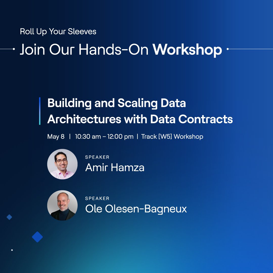 ActianCorp's tweet image. What’s stopping your data from being AI-ready? Join our 10:30 workshop today at #DISummit2030 to learn about #DataContracts to manage data for operational use and AI apps. 

Then join our sessions on Actian Zeenea at 12:30 and the data racetrack at 2:50. 

bit.ly/3v2Mft2