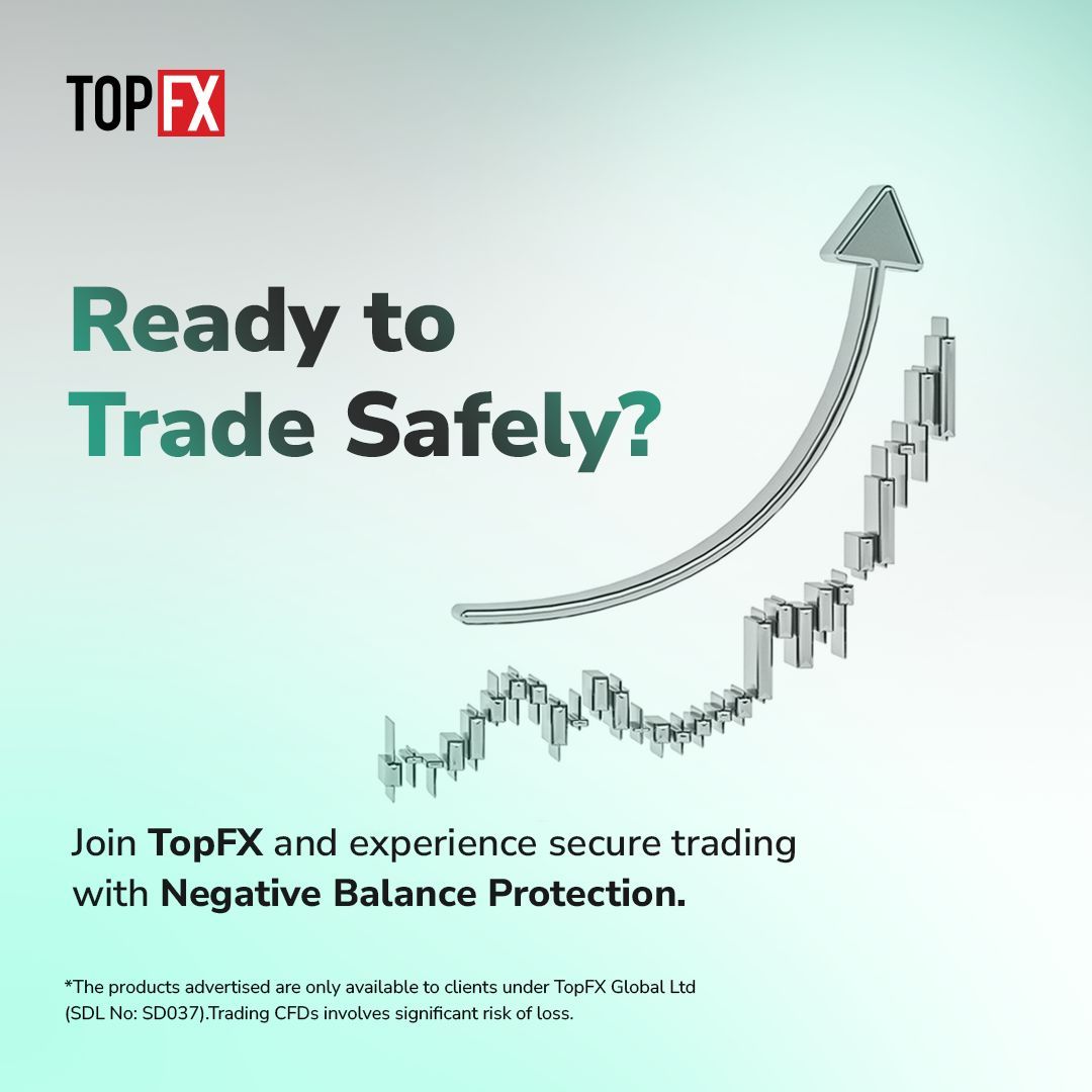 topfx_global's tweet image. Trade without fear of negative balances. 

#TopFX offers Negative Balance Protection, ensuring you never lose more than your deposited funds. ​

Secure your trading journey with TopFX.​

#NegativeBalanceProtection #SafeTrading #ForexSecurity