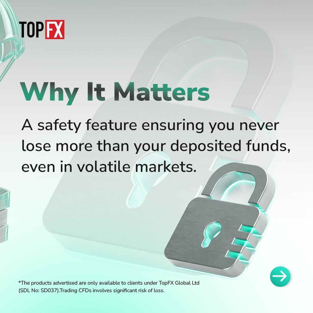 topfx_global's tweet image. Trade without fear of negative balances. 

#TopFX offers Negative Balance Protection, ensuring you never lose more than your deposited funds. ​

Secure your trading journey with TopFX.​

#NegativeBalanceProtection #SafeTrading #ForexSecurity