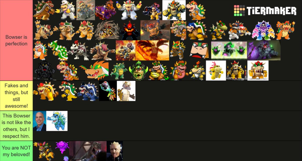 xRyuAsh's tweet image. Bowser...Bowser everywhere! ❤️‍🔥🐢🌟