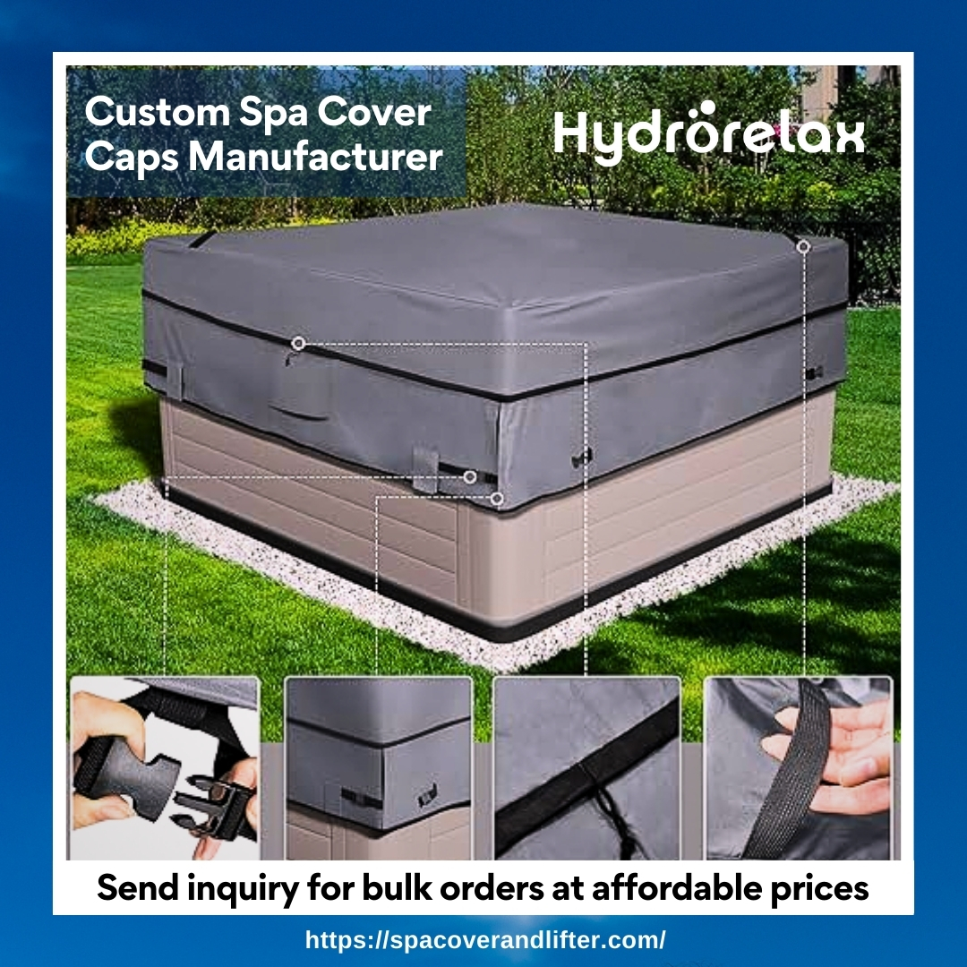 🛁 Custom Spa Cover Caps, Built to Perform

☎𝐏𝐡𝐨𝐧𝐞: +8618158182306
📩𝐄𝐦𝐚𝐢𝐥: kathy@hydrorelax.com
🌐𝐒𝐞𝐧𝐝 𝐈𝐧𝐪𝐮𝐢𝐫𝐲: spacoverandlifter.com

#WholesaleSupplier #Hydrorelax #SpaCoverCaps #HotTubAccessories #CustomSpaSolutions #DurableDesign