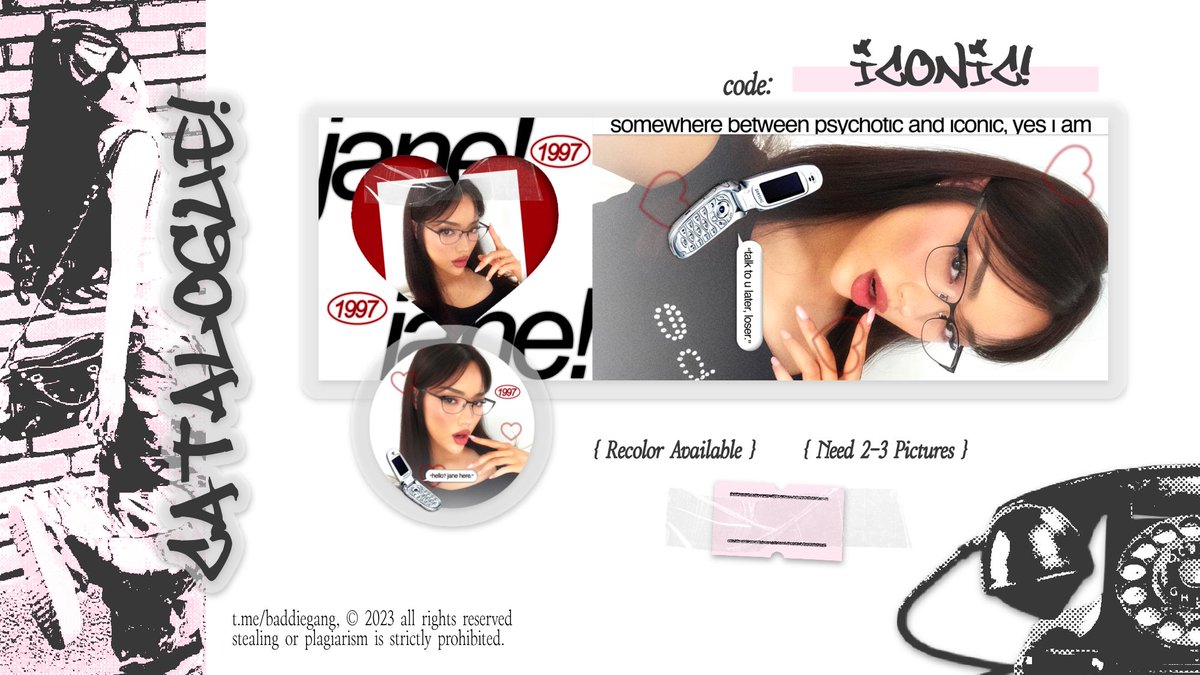 Repost ini kalau Bratz mau layout “Iconic!” 📞