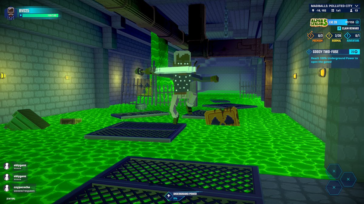 Not the pool party I expected, but join me in <a href="/TheSandboxGame/">The Sandbox</a> tsbga.me/TheSandbox #AlphaSeason5