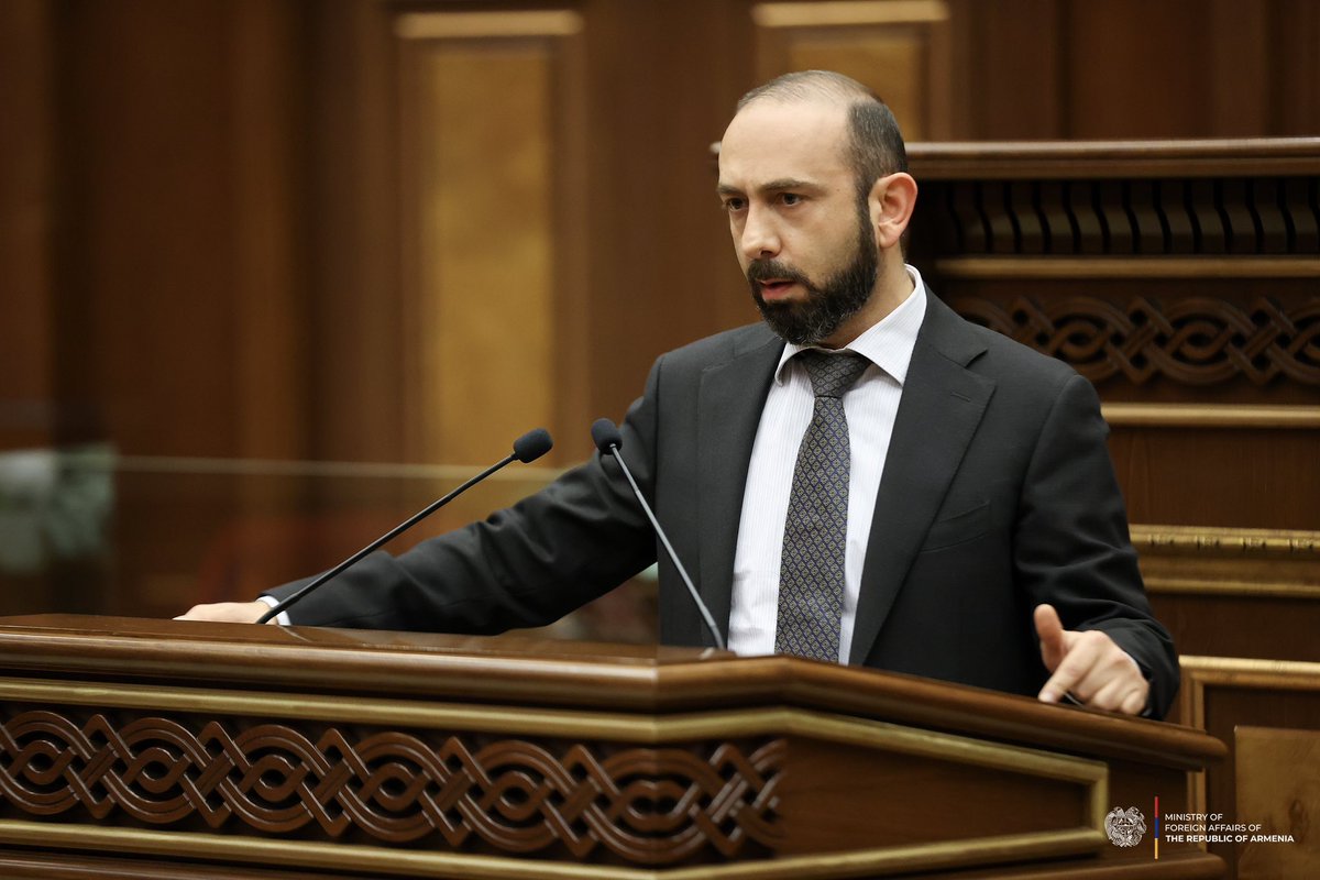 Ani Badalyan, 🇦🇲 MFA Spokesperson (@armspoxmfa) on Twitter photo Speaking at 🇦🇲NA, FM <a href="/AraratMirzoyan/">Ararat Mirzoyan</a> answered the question on recent developments between #India & #Pakistan:
💬 “I would like to begin by recalling what caused this escalation. A terrorist attack was carried out, & the Republic of #Armenia responded promptly, by condemning the Speaking at 🇦🇲NA, FM <a href="/AraratMirzoyan/">Ararat Mirzoyan</a> answered the question on recent developments between #India & #Pakistan:
💬 “I would like to begin by recalling what caused this escalation. A terrorist attack was carried out, & the Republic of #Armenia responded promptly, by condemning the