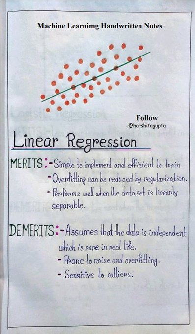 Krishnasagrawal's tweet image. All programming Handwritten notes🔥

Just for FREE !!

• html
• CSS
• Git
• Sql
• DSA
• Java
• DBMS
• Python
• Node.js
• React.js
• JavaScript
• C++
• Machine learning
• Cloud Computing
• Computer networks

To Get all:

1. Like, Follow &amp;amp; Reply “ Notes ”
2. Retweet
