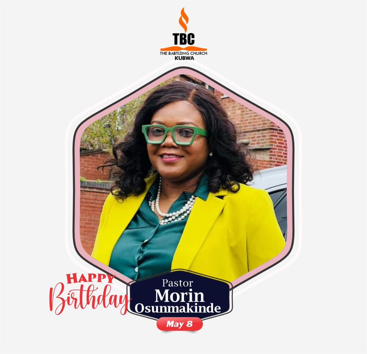 Today we celebrate not just the passing of another year, but a special gift of a woman of grace, strenght and unwavering faith.
You are a living evidence of God's love, wisdom and compassion. Happy birthday Pastor, WE LOVE YOU!
#birthday
#maureenosumakinde 
#tbcworldwide