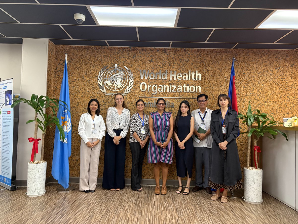 🌍🤝 Great discussion between <a href="/WorldVisionKH/">World Vision Cambodia</a>  &amp; <a href="/WHO/">World Health Organization (WHO)</a>  on strengthening health systems, pandemic prep &amp; promoting #OneHealth.

💪 Looking forward to more impactful collaboration!

#WorldVisionCambodia #WHO #GlobalHealth #HealthForAll #StrongerTogether