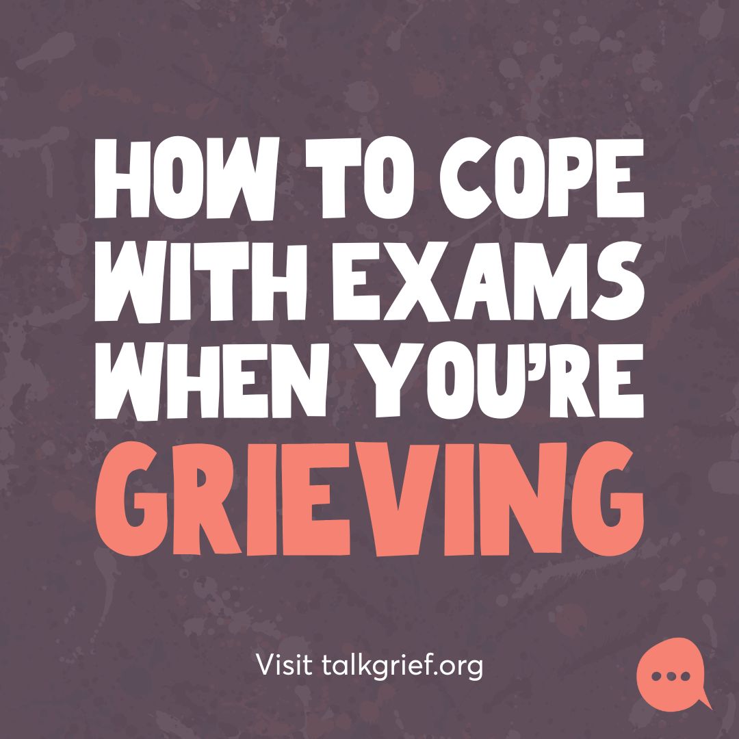 Exam season can be hard for everyone, and if a young person is grieving, they might be feeling extra heavy right now.

Here are some tips to help young people cope with their exams ➡️ brnw.ch/21wSuvU

Share with someone you think might need this ❤️