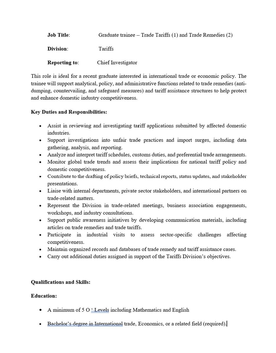CTC Zimbabwe (@ctczimbabwe) on Twitter photo Vacancy Alert: The Commission is seeking highly qualified candidates for the following roles. Apply now! #Hiring #CareerOpportunity
<a href="/VacancyMail/">VacancyMail.co.zw</a>
<a href="/hotzimbabwejobs/">HOT ZIMBABWE JOBS</a>
<a href="/ETimesZw/">Economic Times Zimbabwe</a>
<a href="/memorynguwi/">Memory Nguwi</a>
<a href="/ihararejobs/">iHarare Jobs</a> Vacancy Alert: The Commission is seeking highly qualified candidates for the following roles. Apply now! #Hiring #CareerOpportunity
<a href="/VacancyMail/">VacancyMail.co.zw</a>
<a href="/hotzimbabwejobs/">HOT ZIMBABWE JOBS</a>
<a href="/ETimesZw/">Economic Times Zimbabwe</a>
<a href="/memorynguwi/">Memory Nguwi</a>
<a href="/ihararejobs/">iHarare Jobs</a>