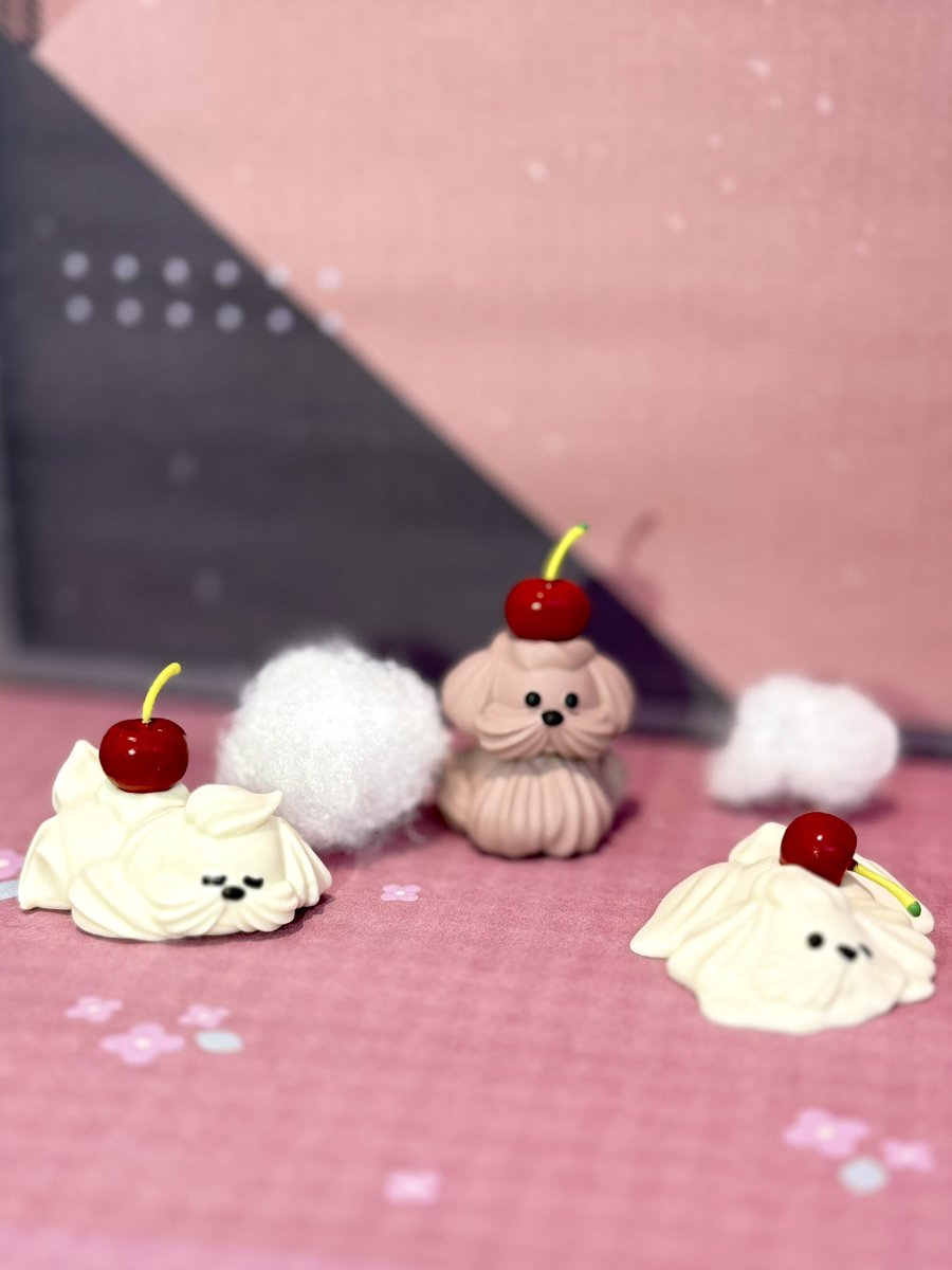 🍒スタッフおすすめ🍒 頭の上のさくらんぼがcute♡ 【ホイップわん