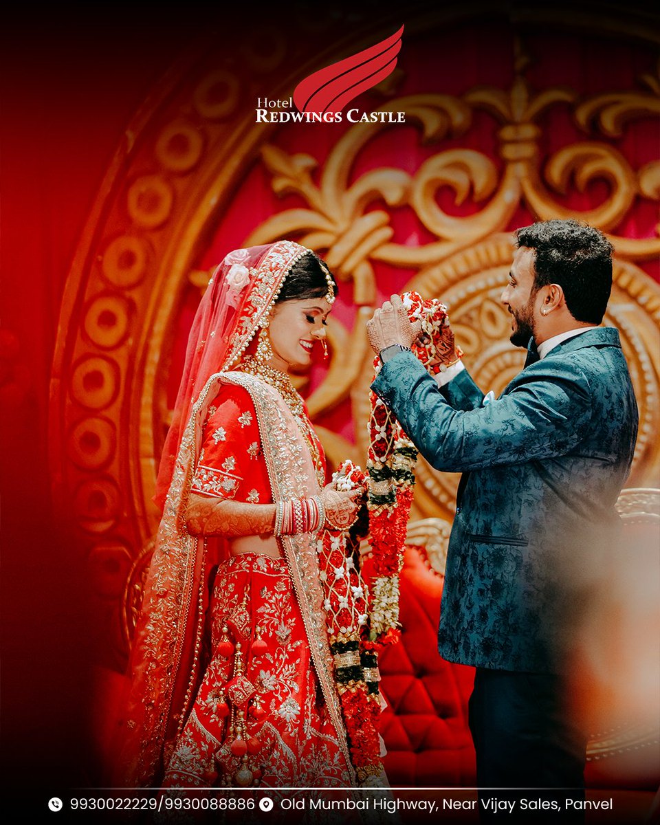 RedwingsHotel's tweet photo. 💍 Celebrate Love, Traditions &amp; Togetherness ✨

📍 Panvel, Mumbai | Weddings | Events | Celebrations

#HotelRedwingsCastle #WeddingsAtRedwings #PanvelWeddings #LuxuryBanquets #HaldiCeremony #VarmalaMoment #MehendiVibes #RoyalCelebrations #IndianWeddings #RedwingsEvents https://t.co/gg2uI0GTkG