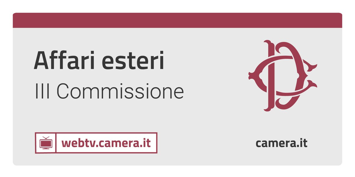 Camera dei deputati (@montecitorio) on Twitter photo Il Comitato permanente sui diritti umani nel mondo, istituito presso la Commissione #Esteri, svolge l'audizione di <a href="/fborello1/">Federico Borello</a>, direttore esecutivo ad interim di <a href="/hrw/">Human Rights Watch</a>.
Segui la diretta: bit.ly/Esteri080525
#OpenCamera Il Comitato permanente sui diritti umani nel mondo, istituito presso la Commissione #Esteri, svolge l'audizione di <a href="/fborello1/">Federico Borello</a>, direttore esecutivo ad interim di <a href="/hrw/">Human Rights Watch</a>.
Segui la diretta: bit.ly/Esteri080525
#OpenCamera