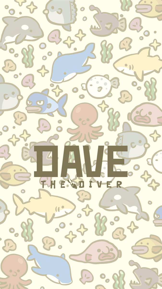 Look how adorable this GYAO! themed background is! 💛
We just HAD to share it with you guys 😆

-Created by highrent80 on Reddit

#DAVETHEDIVER