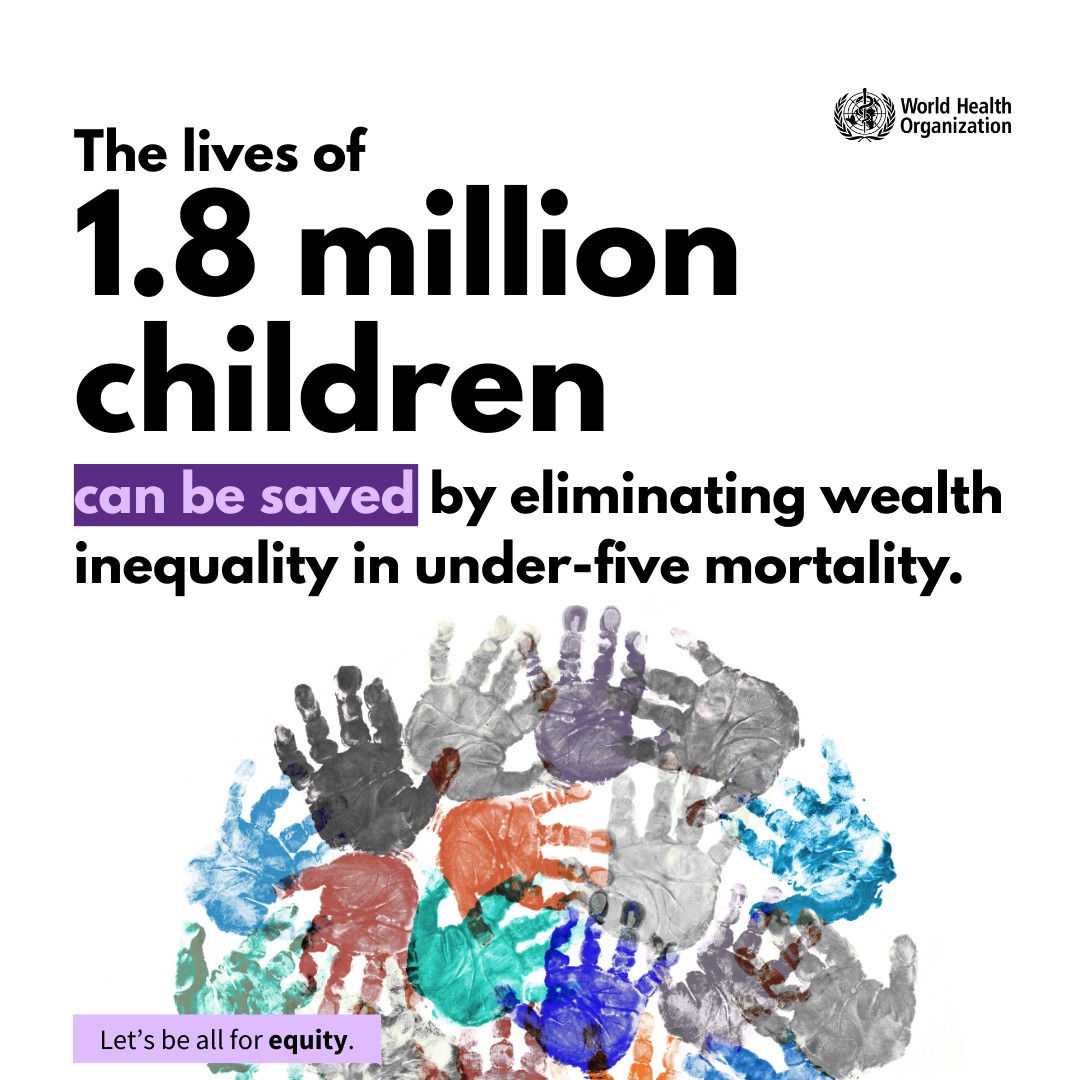 Did you know that the lives of 1.8 million children within low- and middle-income countries could be saved if they had the same access to resources as the richest 20% of the population in their countries? 

Learn more: bit.ly/43f3YLY