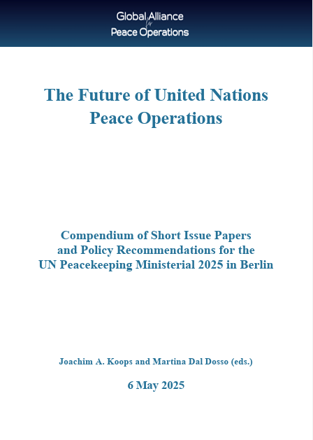 CharlieKwame's tweet photo. Happy to see two co-authored papers📄 published today as part of Global Alliance for Peace Operations collections:

1⃣ Protection of Civilians in Peace Operations
2⃣ Enhancing the Role of UN police in Peacekeeping Operations https://t.co/oW36vNY4oZ