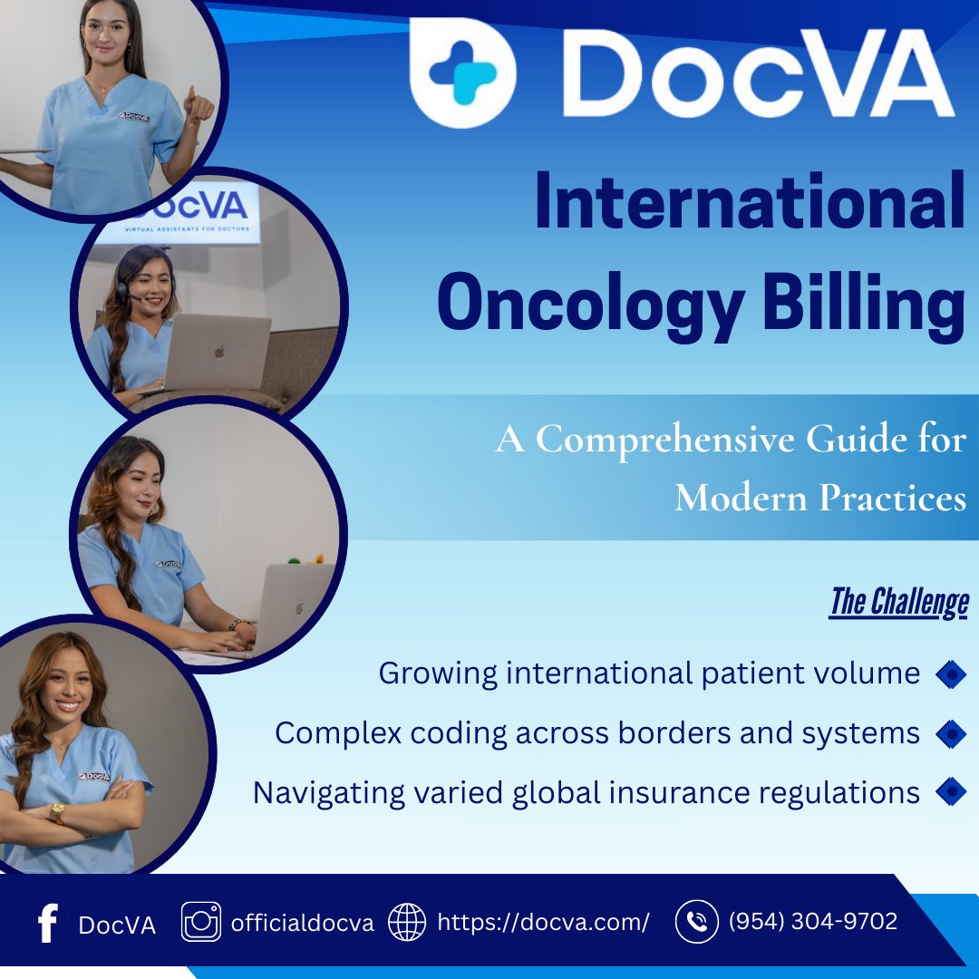 Docva_US's tweet image. Serving global patients means tackling complex billing systems head-on. 🌍 International oncology billing requires precision, compliance, and expertise across borders.
#OncologyBilling #GlobalHealthcare #MedicalBillingSolutions #RevenueCycleManagement 

docva.com/remote-endocri…