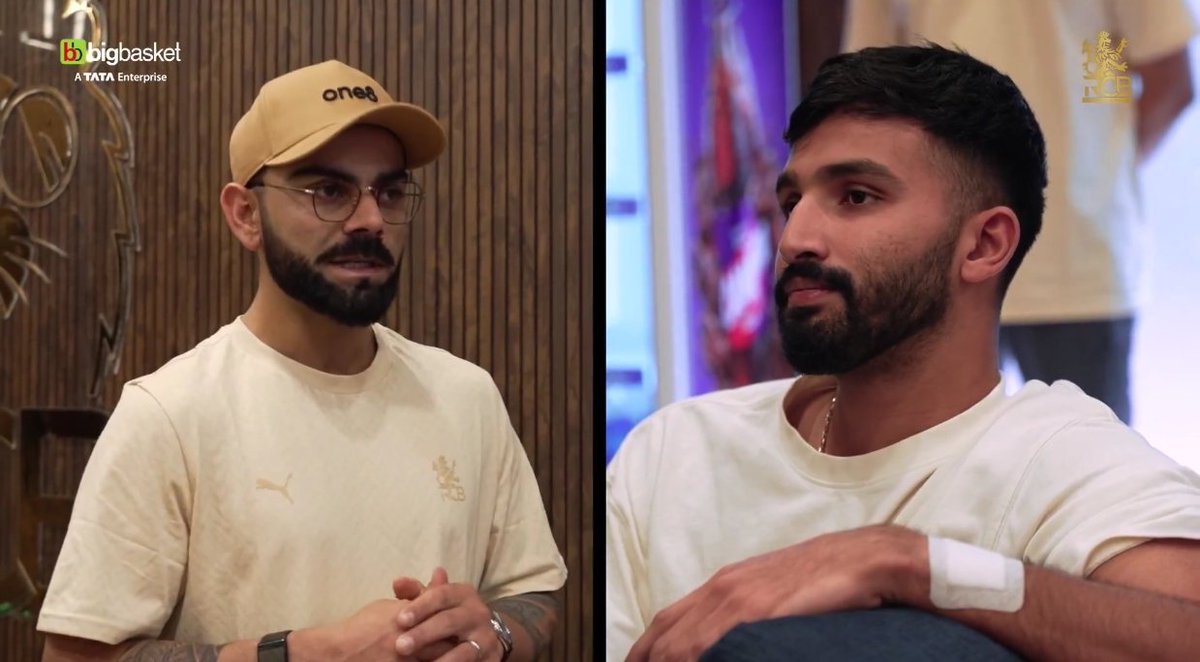 Kohli said "Dev, you have played a massive role in us being here, very well done. I have had a lot of fun working with you and we wish you a speedy recovery".