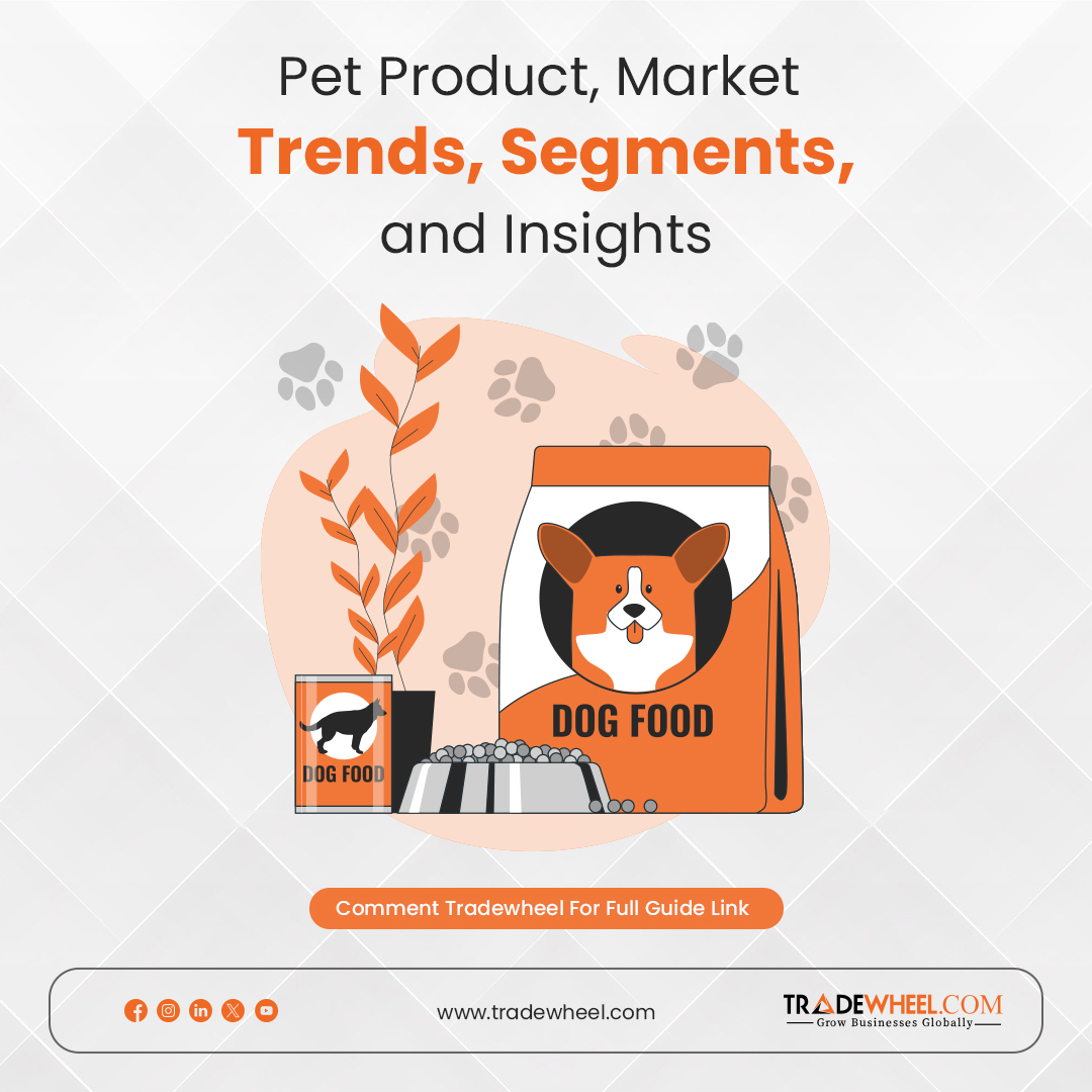 Need to understand the Pet Product Market? 📷 Get in-depth trends, segments, and insights to make informed B2B decisions. 

Comment "Tradewheel" for the full guide! 

#PetMarket #MarketResearch #B2BStrategy #GlobalEconomy #Tradewheel