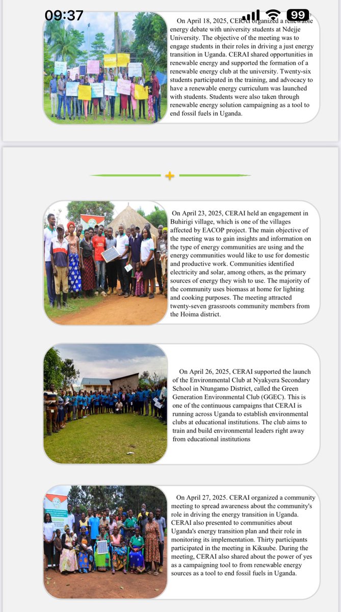 CERAIUg's tweet image. 💥The power of ☀️: CERA’s April 2025 Newsletter is Out! 
In this edition, We discuss renewables as solution campaigning tool to #Endfossilfuels in Uganda.We also bring you community  voices about  decentralized renewable energy projects. 
Find more ceraiug.org/download/renew…