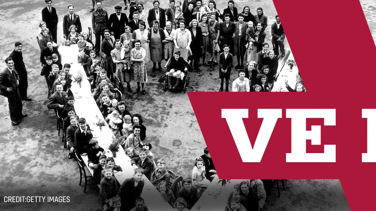 FCDOGovUK's tweet image. 80 years ago today, WW2 ended in Europe.

Today we honour the bravery of a generation who fought for our values and freedom.

#VEDay80