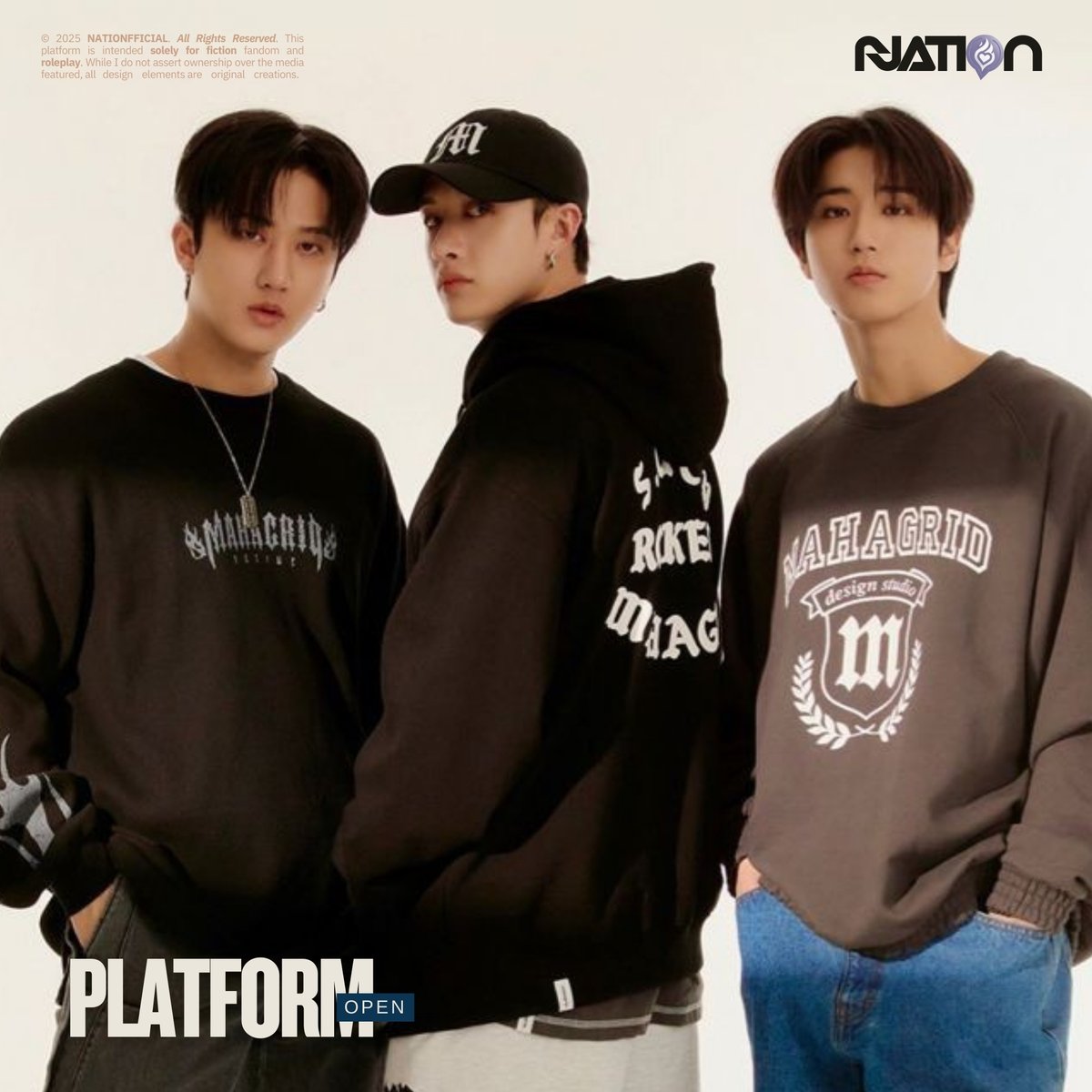 ㅤ
They’re bold. They’re loud. They’re unstoppable. 3RASCAL is here. Three  boys, walking powerhouses of strength, attitude, and fearless energy. They’re here to shake the ground and flip the rules, RASTAY Platform is officially OPEN on NATION!

🏕 tinyurl.com/3RASCALNATION
ㅤ