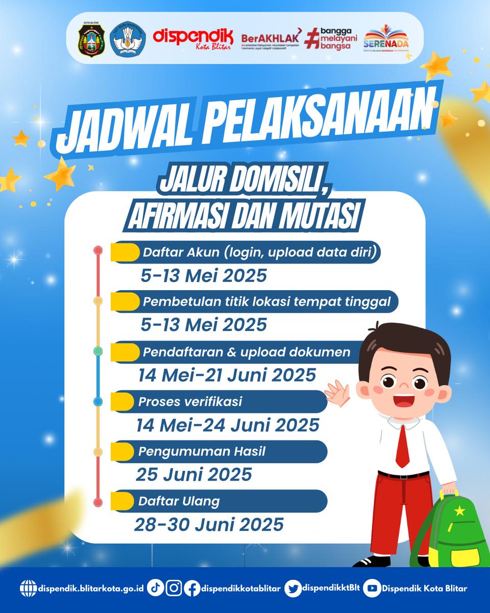 dispendikktBlt's tweet photo. SPMB Kota Blitar 2025
Jenjang SD https://t.co/wW0vcBGUj5