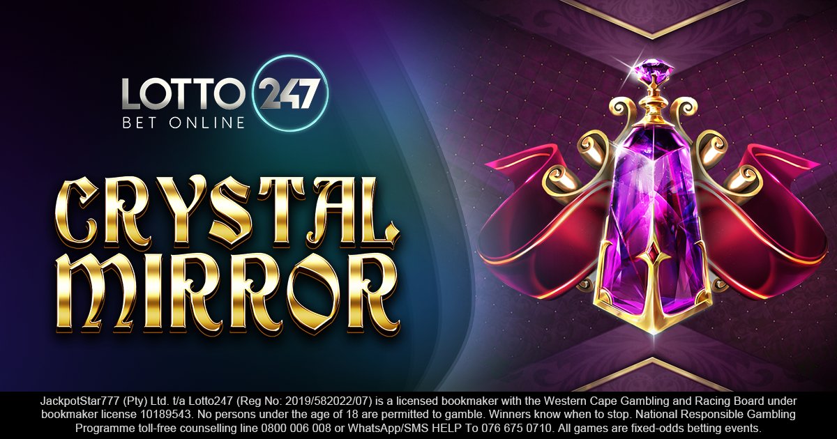 Lotto247_SA's tweet image. Mirror, mirror on the wall, who’s getting lucky after one spin? ✨💎 Bet on Crystal Mirror and let the reflections show what could be in store! 

#Lotto247 #CrystalMirror #WinInStyle

𝗕𝗘𝗧 𝗡𝗢𝗪: bit.ly/L247_CrystalMi…