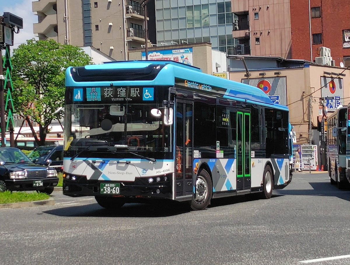 西武バス 練馬営業所 アルファEV L10 ・696号車 運用開始 ・639号車 荻