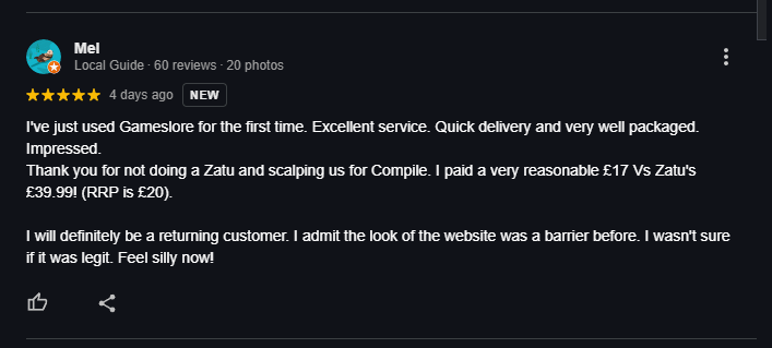GamesLoreUK's tweet photo. Google Reviews are the BEST way you can help us bring more love to the world of Tabletop and Boardgames!

It helps WAY MORE than we can put into words!

https://t.co/lyv2ZTpHXJ

#tabletop #boardgames #gameslore #reviews #community #boardgame https://t.co/ikc2J86kVv