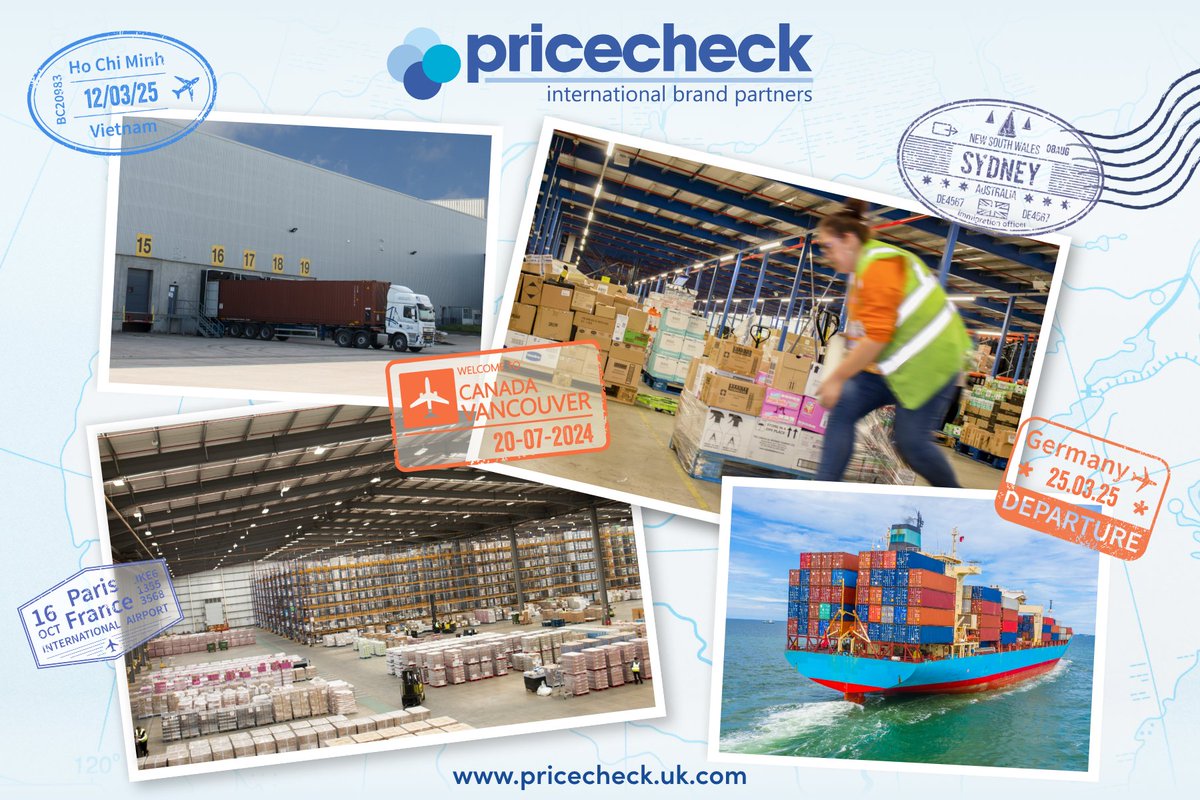 🌍 Pricecheck’s Global Reach

From the UK to Europe, Asia &amp; beyond - we’re proud to supply retailers worldwide with top brands, competitive pricing &amp; expert export support.

Partner with a wholesale distributor that delivers globally!

#GlobalTrade #WholesalePartner #FMCG