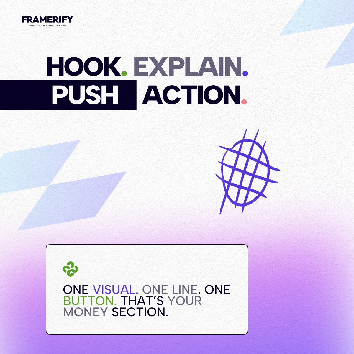 framerify's tweet image. Tired of designing by gut?
It’s time to replace guesswork with purpose-driven design.
💡 Clear CTAs
🎯 Intentional flow
📈 Real results

Swipe through this carousel to learn how Framerify helps you design for outcomes, not maybes.
#Framerify #UXDesign #framer #NoCode