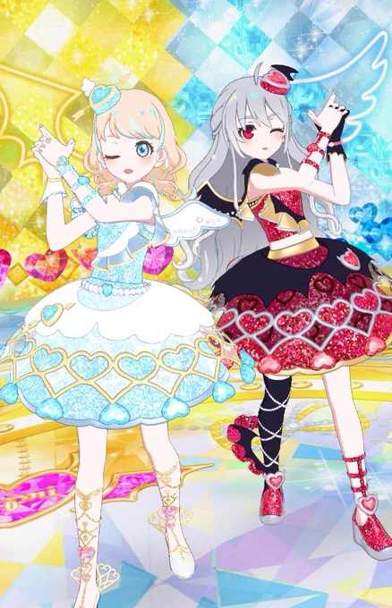 天使と悪魔くらい似てないけど