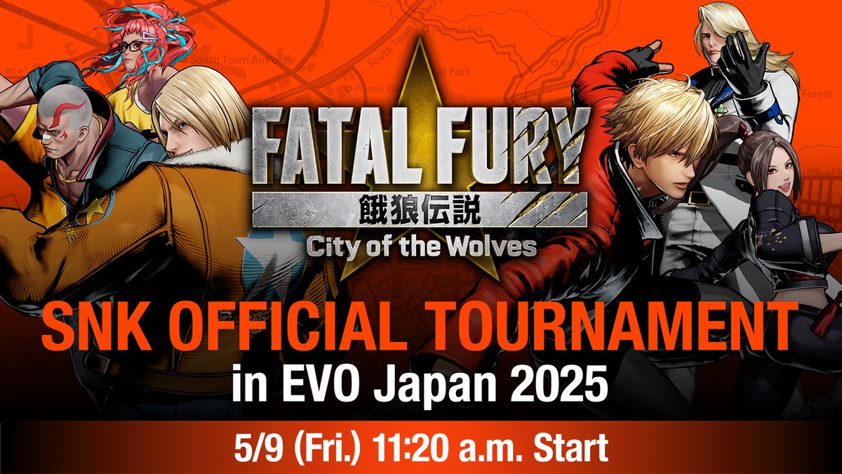 餓狼伝説CotW』SNK公式大会 in EVO Japan 2025のトーナメント表を公開