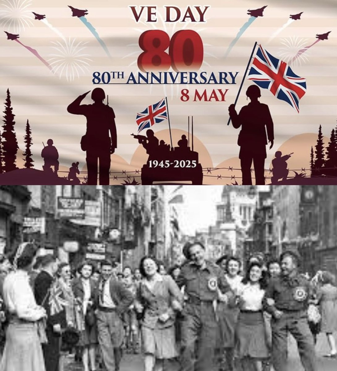 #VEDay80 🌹